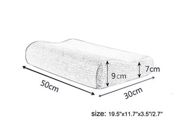 คอและส่วนที่ผู้ใหญ่กลุ่มอายุ Comfort หมอนโฟมหน่วยความจำ