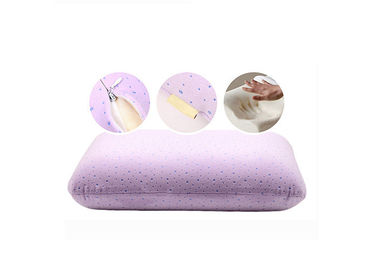 สีชมพู Comfort สี่เหลี่ยมผืนผ้าหน่วยความจำขนาดเล็กหมอนโฟมท่องเที่ยว 40 * 25 * 11 ซม