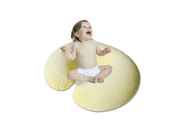 กำมะหยี่ธรรมชาติขนาดเล็กหน่วยความจำโฟมหมอนนมรูปหมอน U