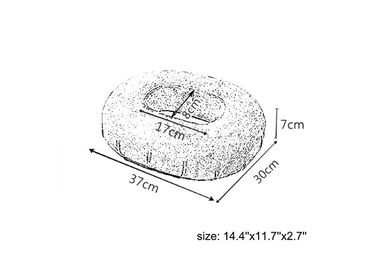 เบาะนั่ง OEM สุขภาพกระดูกและข้อ Memory Foam ที่มี O รูป
