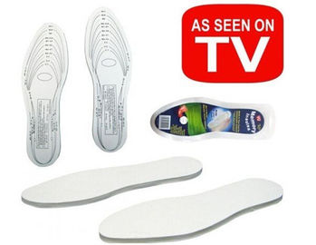 หน่วยความจำ Insoles EVA ในฐานะที่เห็นในทีวีน้ำหนักเบา Comfort โฟม Insoles