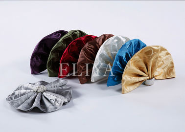 ที่กำหนดเองหลายสีตาราง Decrations โรงแรมผ้าปูโต๊ะด้วยผ้าโพลีเอสเตอร์