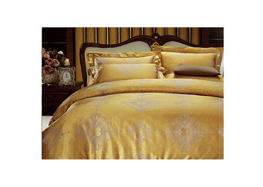 โกลเด้นขนาดเต็มเครื่องนอนชุดเครื่องนอน Tencel มี 2 ปลอกหมอน 1 ปกผ้านวม