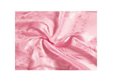 สีชมพูผ้าห่มเครื่องนอนชุด Tencel นอนขนาดคิงไซส์ขนาดควีนเองทำ