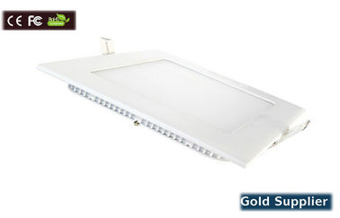 15W 3200K อบอุ่นสี่เหลี่ยมสีขาวไฟ LED แผงโคมไฟแสง 1200lm, 90PCS SMD 2835 LED