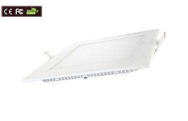15W 3200K อบอุ่นสี่เหลี่ยมสีขาวไฟ LED แผงโคมไฟแสง 1200lm, 90PCS SMD 2835 LED