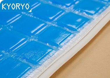 บลูซอฟท์เจลความเย็นที่นอน Pad toweling ไฟเบอร์สำหรับเด็ก